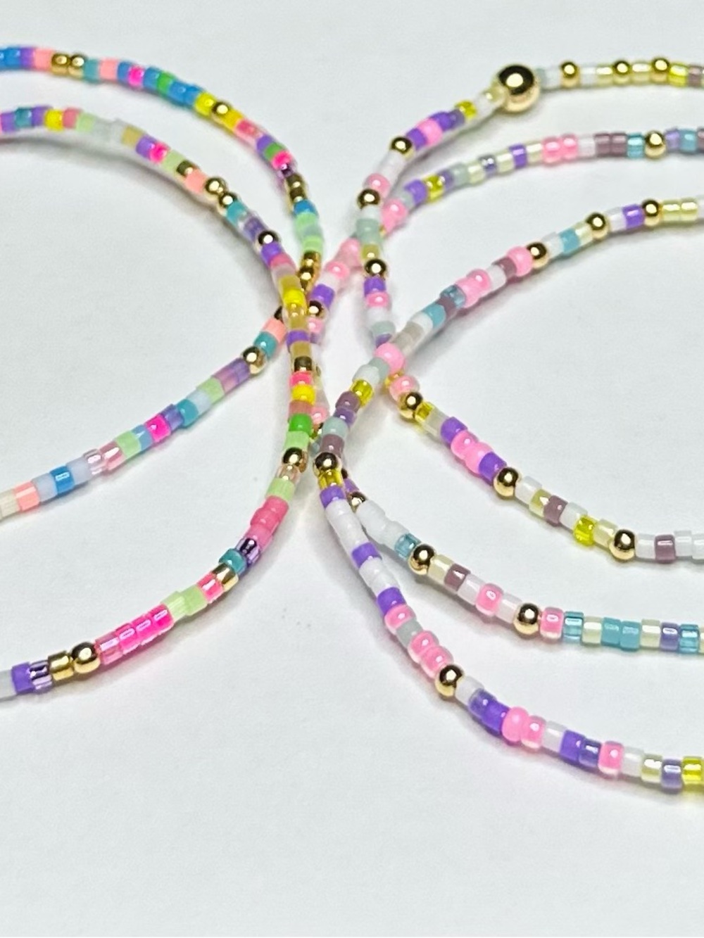 BramFam Beads 3 total Toddler bracelets